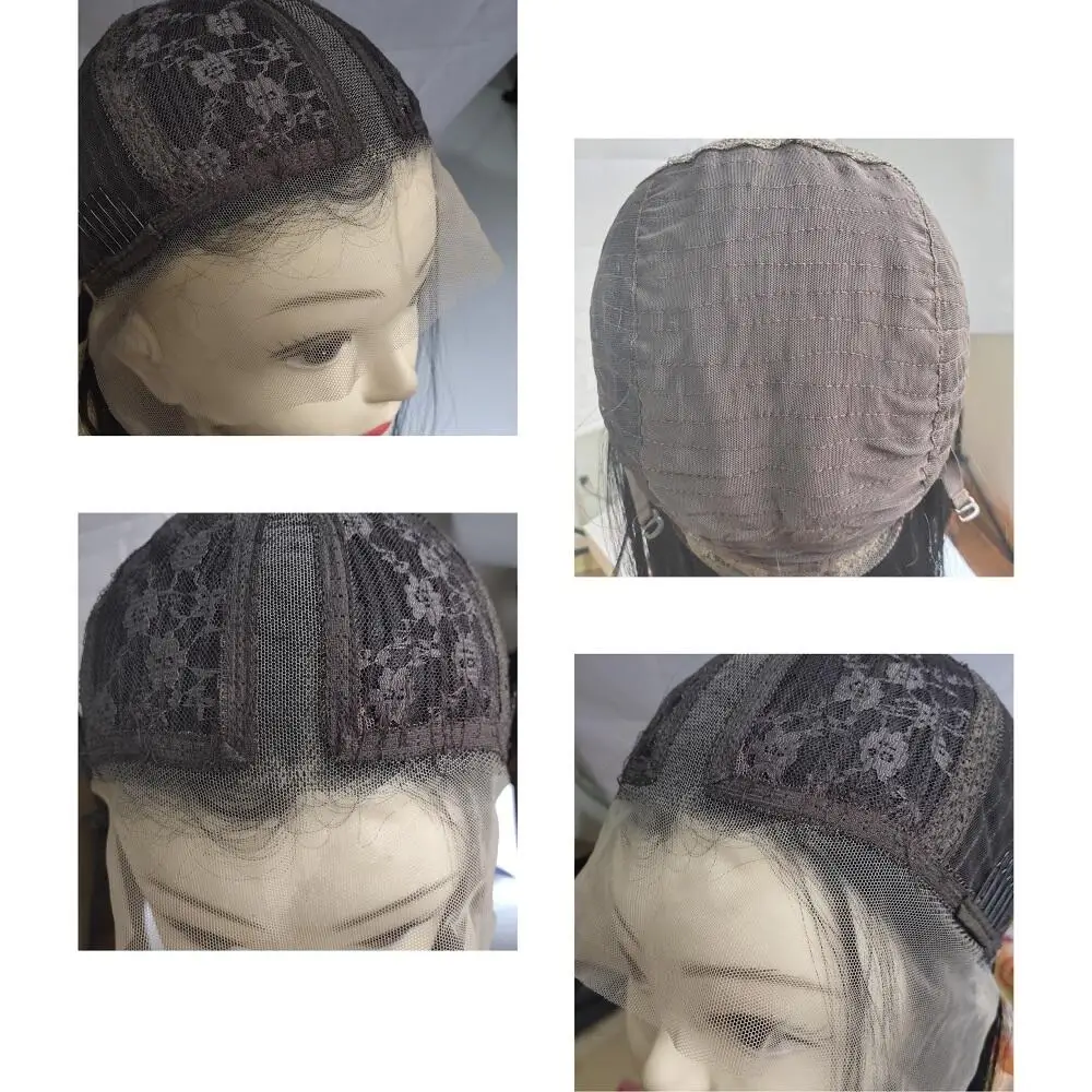 

180% Density Long Yaki Straight Lace Front Wig for Women Babyhair Preplucked Heat Resistant Synthetic Glueless Black Color Free