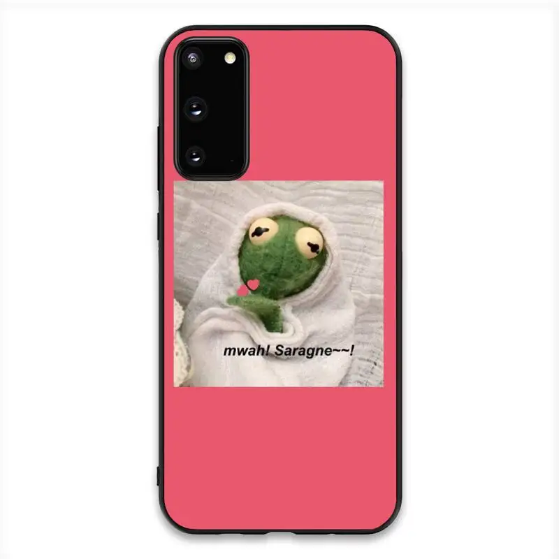Чехол для телефона HTXian с полными глазами зеленой черепахой Samsung S20 S10 S8 S9 Plus S7 S6 S5