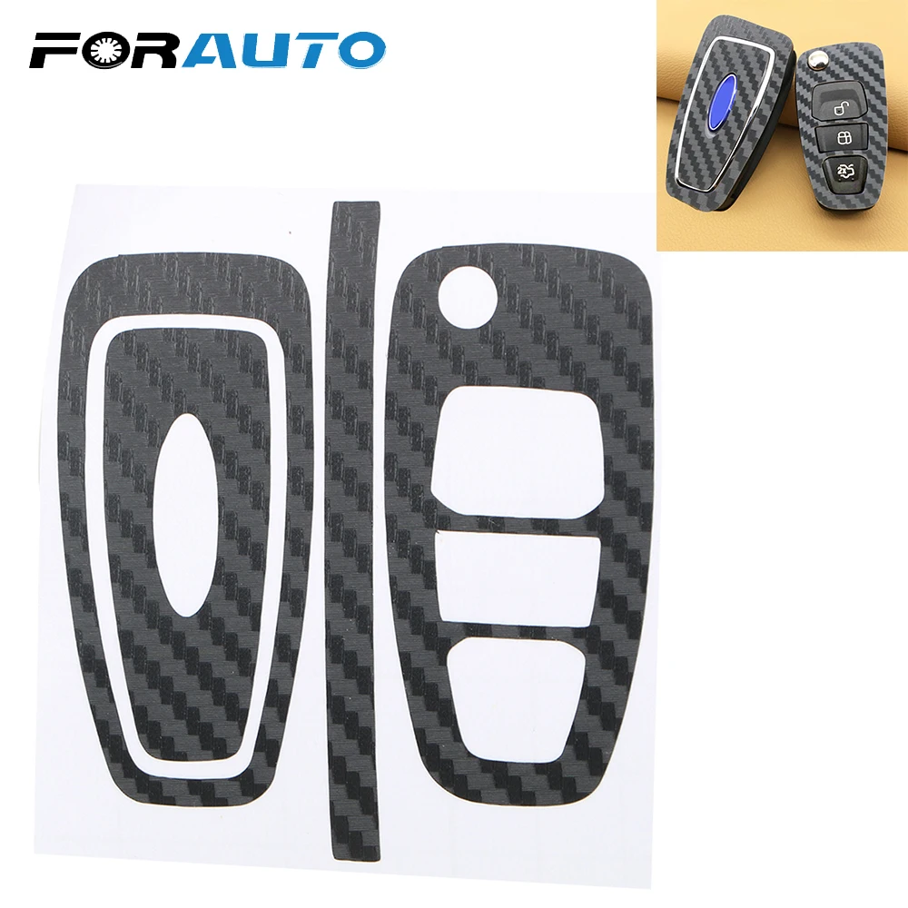 FORAUTO 1 Набор модификация автомобильного ключа чехол наклейка для Ford Focus