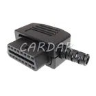 1 компл. 16-контактный автомобильный разъем OBD2 OBDII, автомобильный диагностический штекер для тестирования OBD