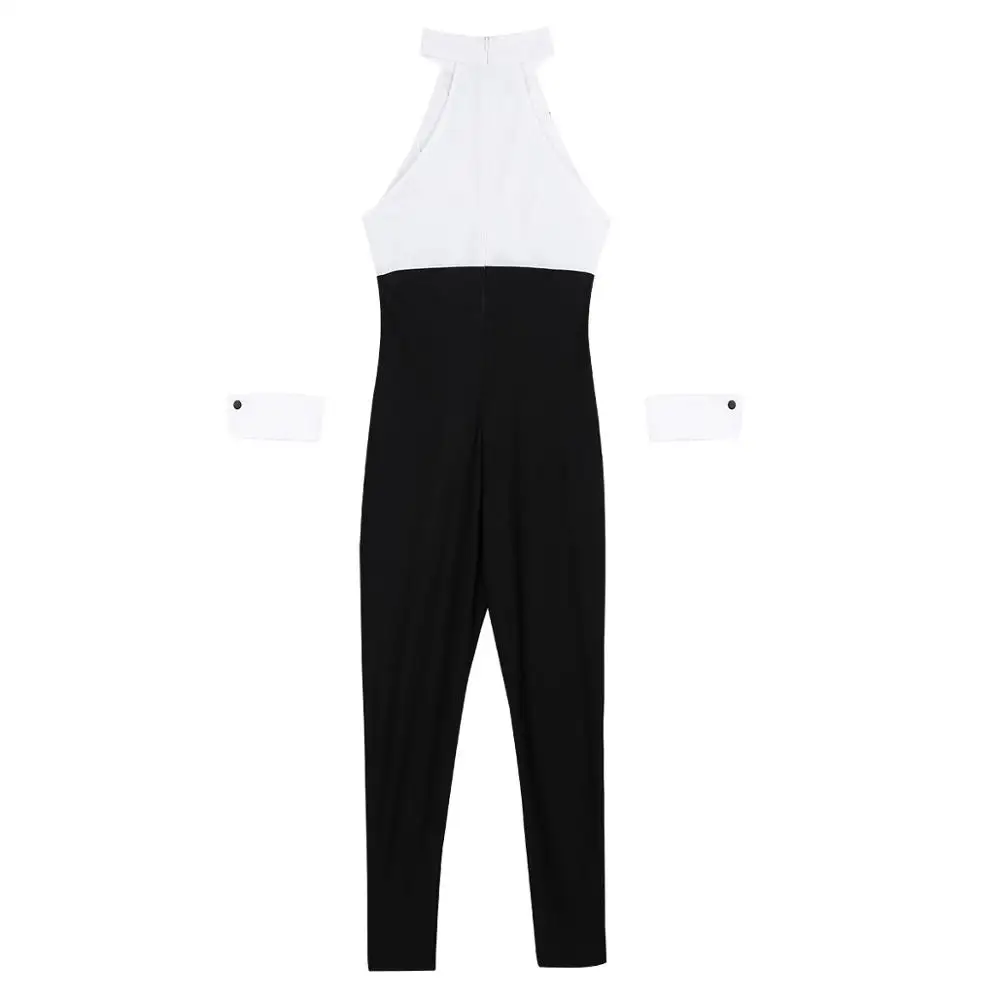 Женский бесшовный комбинезон без рукавов для спортзала балетный Женское боди