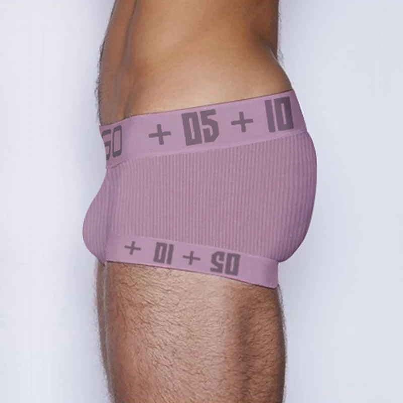 

0850 Brand Sexy Boxers Men Underwear Boxer Shorts Cotton Underpants Male Panties Gay Short Underwears Solid Breathable Cuecas