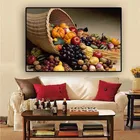 Постеры с фруктами и овощами для кухни, настенные художественные картины для гостиной, домашний декор, настенное искусство