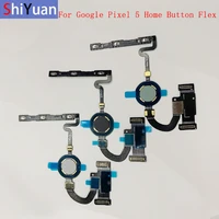 original home button return flex cable for google pixel 5 with fingerprint sensor scanner touch id