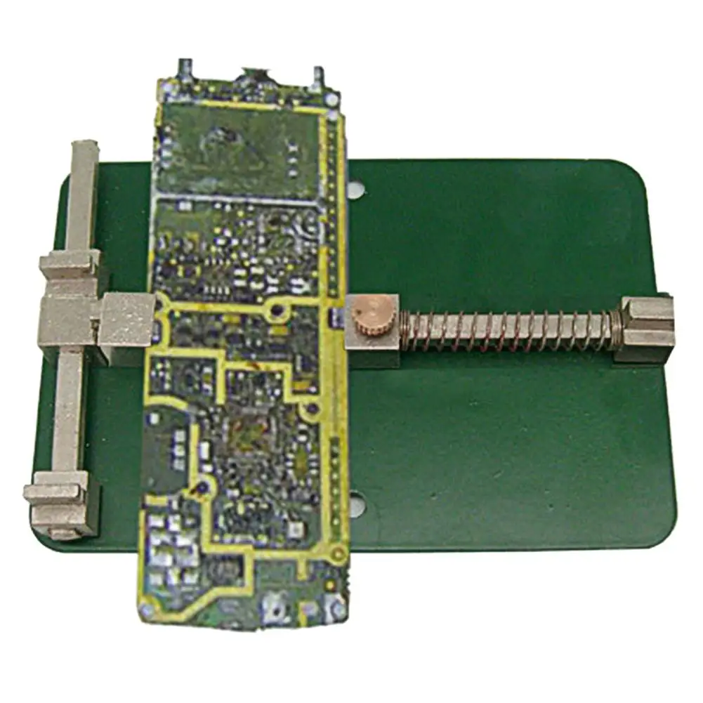 Регулируемый PCB фиксированный держатель зеленая паяльная приспособление