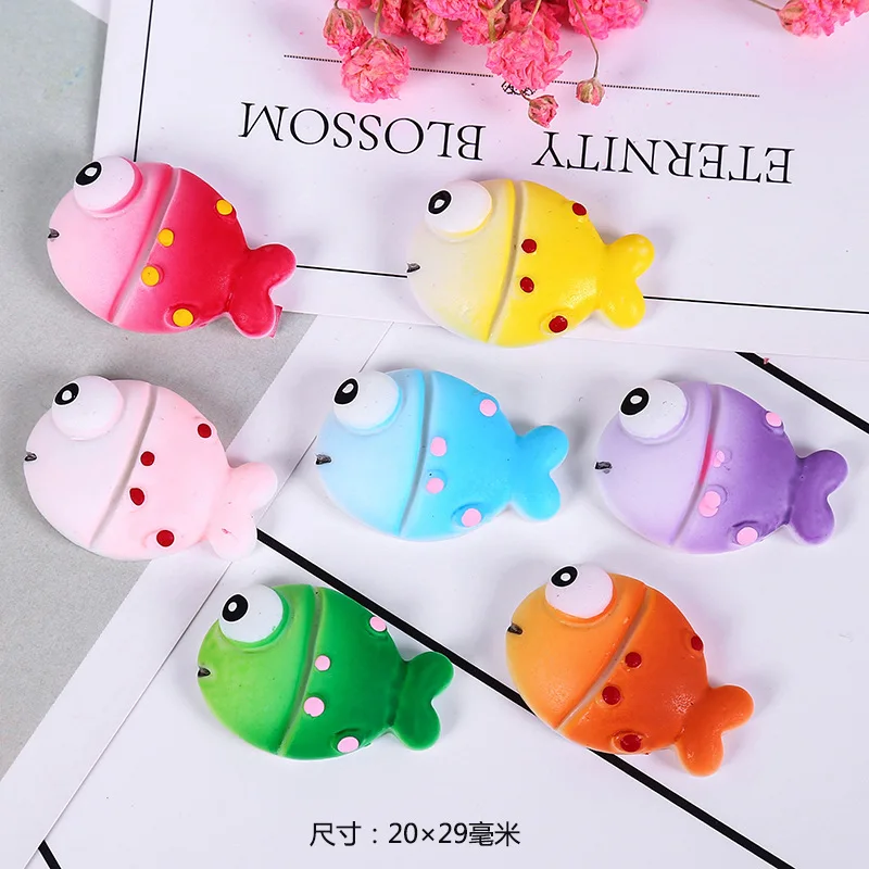 Полимерная глина для слаймов Fish Lizun наполнитель клей ломтиков набор слайма Fazer