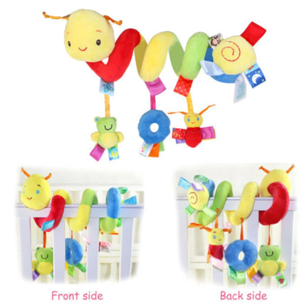 

Newborn music bed hanging bed bell bed hanging cute baby toys Kid Soothe Emotion Gifts Doll Cute Music Toy Mobile Crib