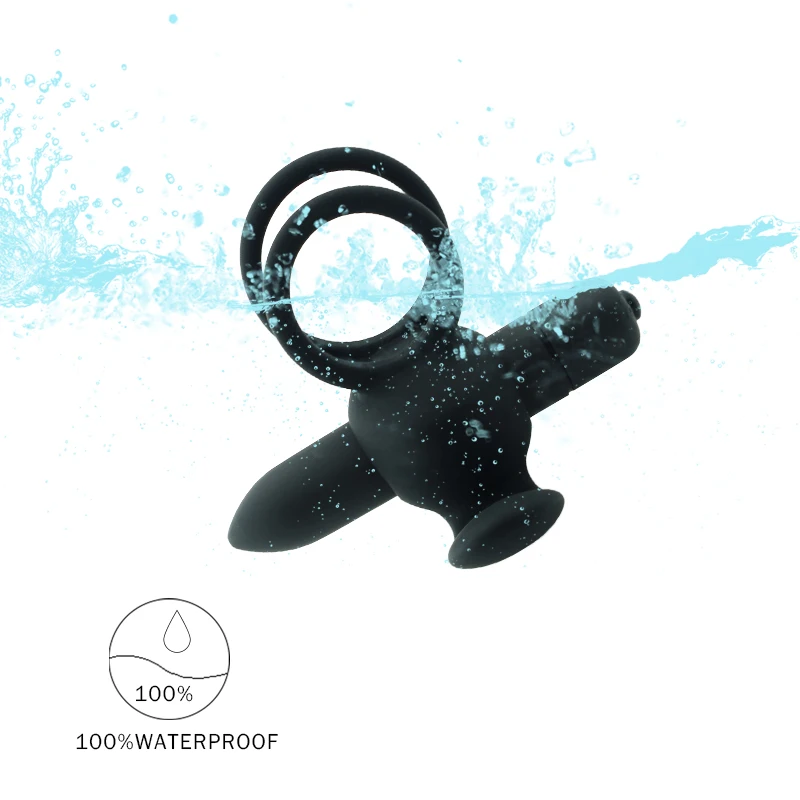 10 скоростные Вибраторы кольца двойное мужское кольцо искусственная эякуляция