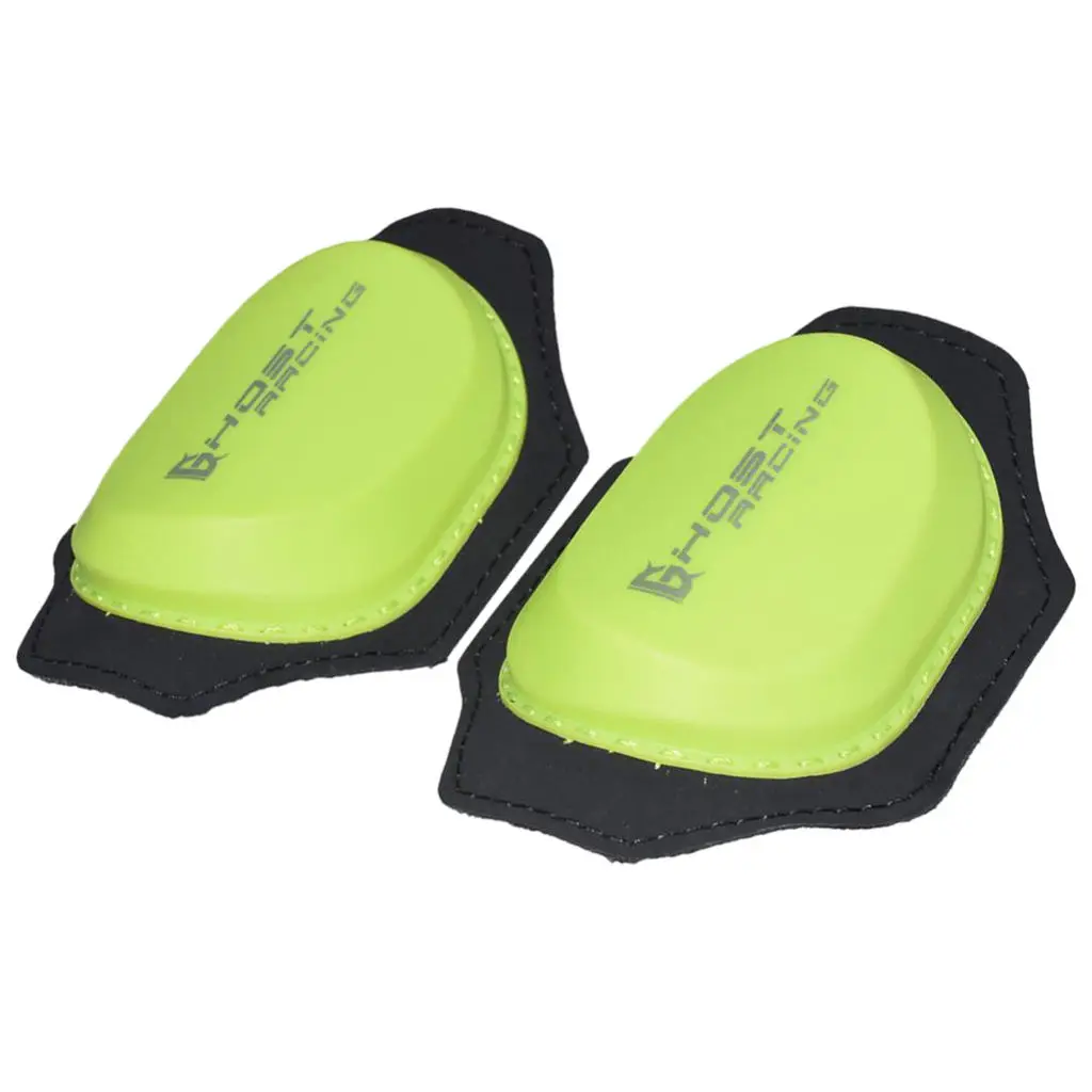 

1 Pair Motorcycle Pad Knee Pads Shin Knee Protector- Green
