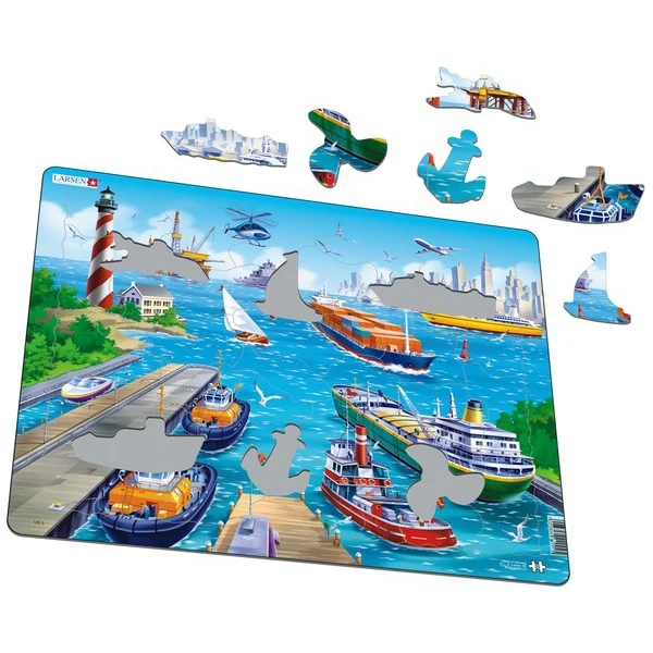 Пазл &quotПорт&quot 36 деталей | Игрушки и хобби