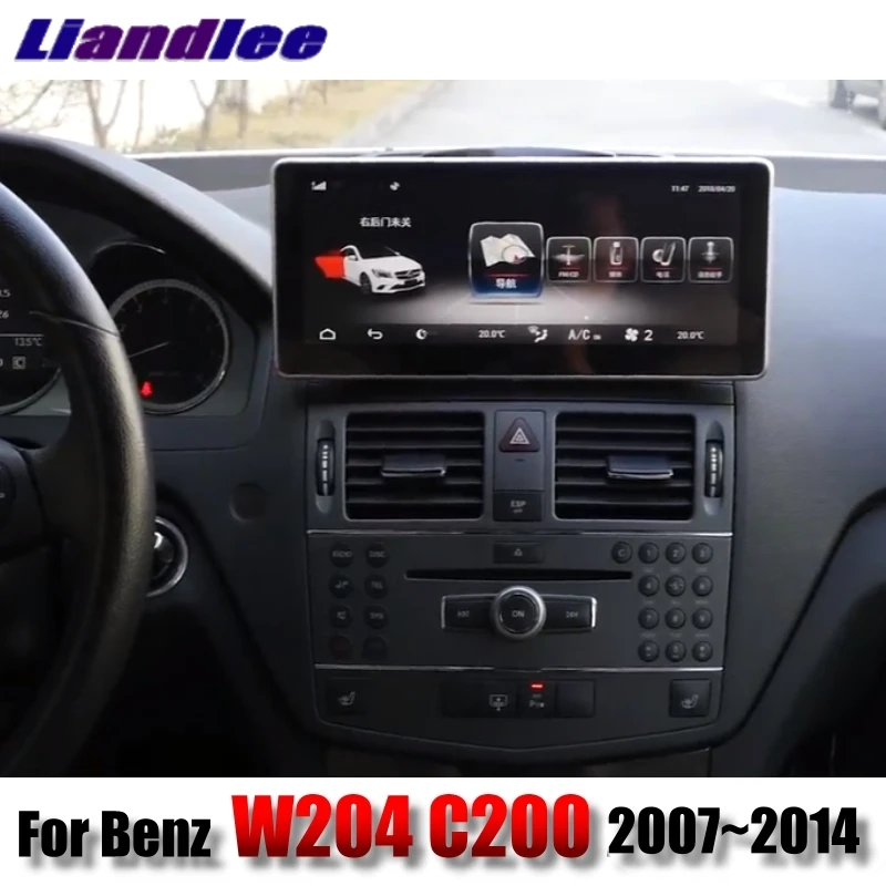 Автомобильный мультимедийный плеер Liandlee навигационный адаптер CarPlay для Mercedes Benz C