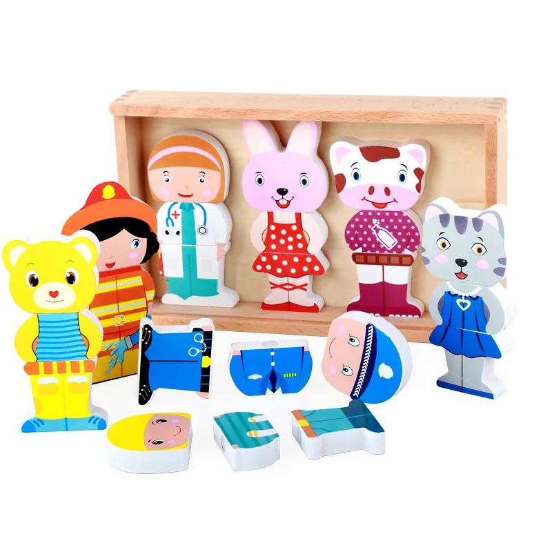 Бесплатная доставка детские игрушки с деревянным блоком для раннего образования