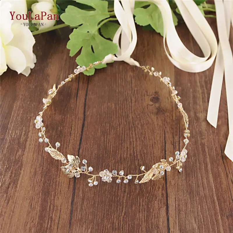 Ivory ribbon YouLaPan SH122 ремешок для свадебного платья Золотые листья пояс невесты горный хрусталь ремень золотой пояс хрустальный свадебный пояс для вечернего платья - Цвет: Ivory ribbon