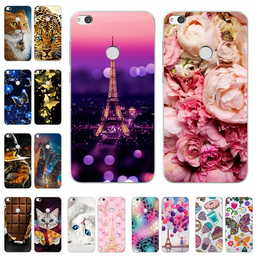 Чехол для Huawei P 8 9 10 20 Lite 2016 2017 чехол окрашенный Мягкий силиконовый P9 P8 P10 P20 |
