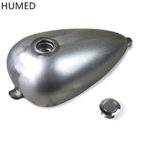 retro motorcycle petrol fuel oil gas tank pot 8 liter stainless steel for prince loading bobber chopper