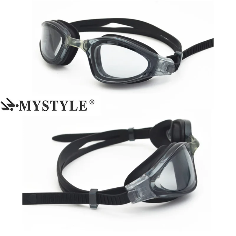 MYSTYLE Новые мужские и женские плавательные очки для плавания с защитой от тумана