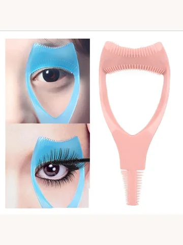 Инструменты для ресниц 3 в 1 синие/розовые/розово-красные