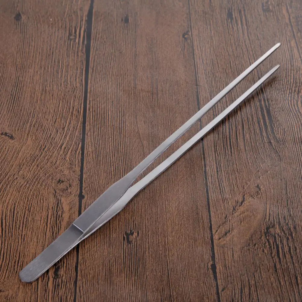 

Universal 27CM Aquarium Plant Shrimp Reef Tank Stainless Steel Straight Tweezer Crooked Tweezer Fish Pet Product 1Pcs