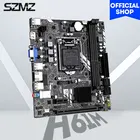 Материнская плата SZMZ H61 LGA 1155 для настольного компьютера, поддержка процессора Intel Core I3 I5 I7, память Ddr3 до 16 ГБ, пластина для ПК, планка, LGA 1155