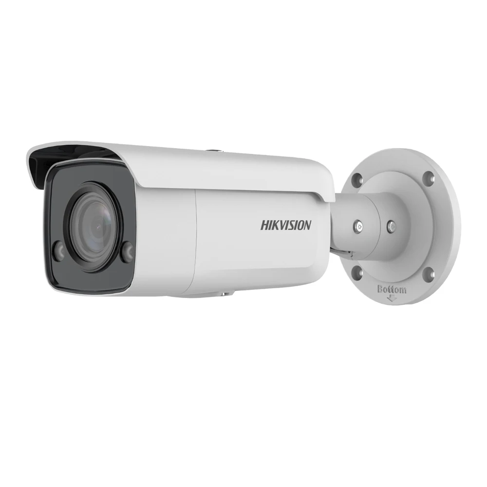 Hikvision 4K 8MP IP Camera DS-2CD2T87G2-L ColorVu AcuSense Bullet IP67 60M Led 25FPS Smart H.265+ SD Slot Human and Vehicle |
