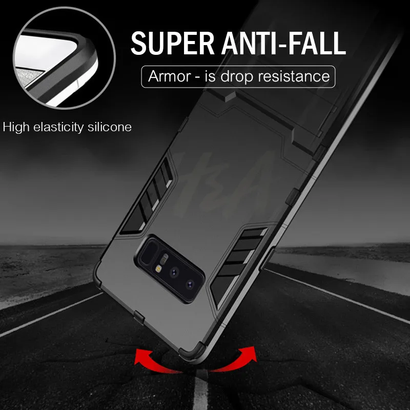 

Armor Case For LG Stylo 5 Case TPU+PC Hard Plastic Kickstand Bumper Cover For LG Q Stylo 4 K8 2018 V30 V20 Q8 Q6 Plus G7 G6 Case