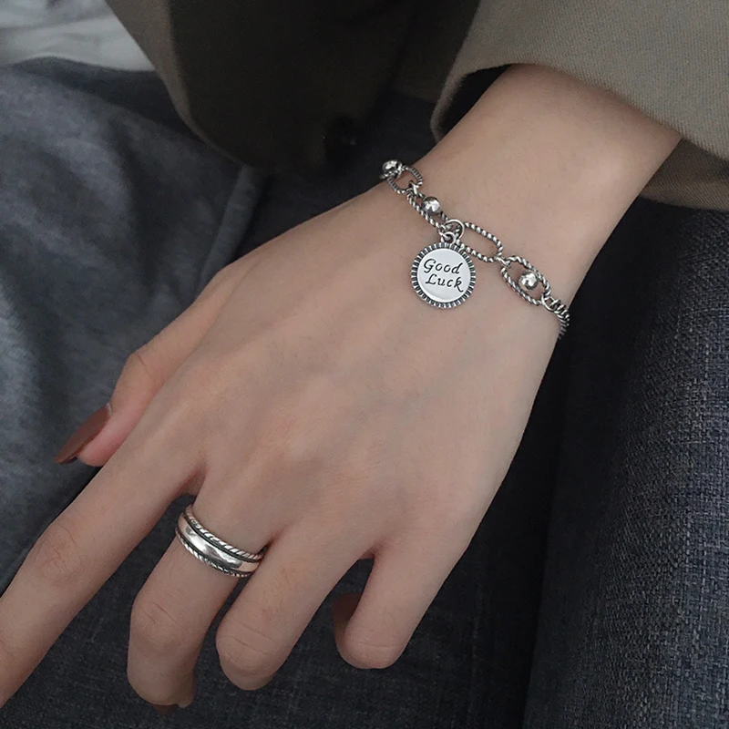 Женский винтажный браслет из серебра 925 пробы|Гибкие и жесткие браслеты| |