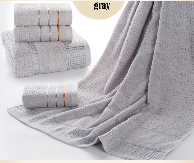 Bath Towels for Adults Sets Serviette De Bains Coton Cotton Luxury Towel Soft Super Absorbent Cloth Cotton Towels Bathroom 60T41