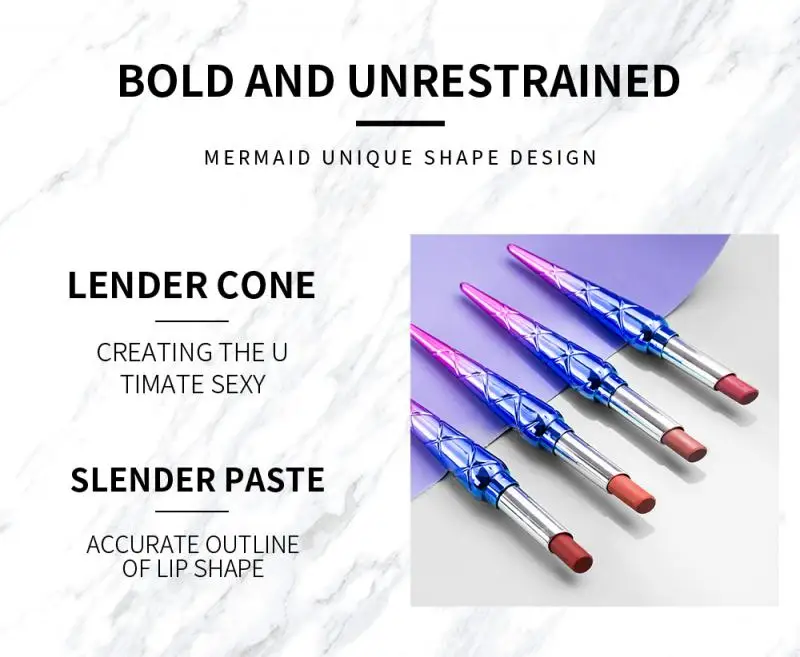 1 шт. 12 цветов натуральные матовые водостойкие трубки для помады долговечная