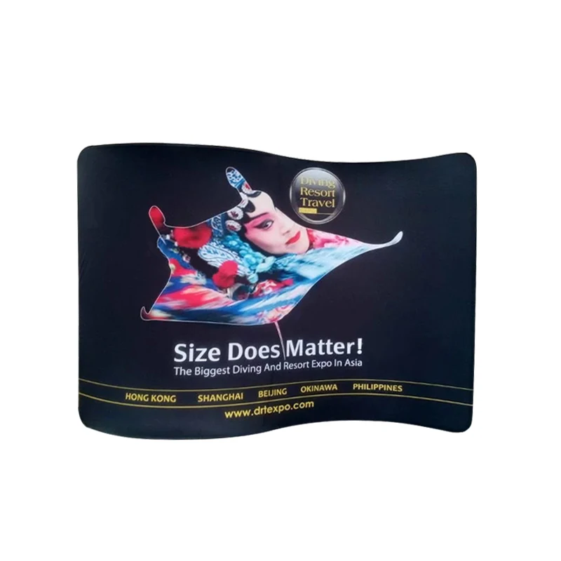 10 футов на заказ фотобудка выставочный стенд система Комплект 260gsm ткань печатная