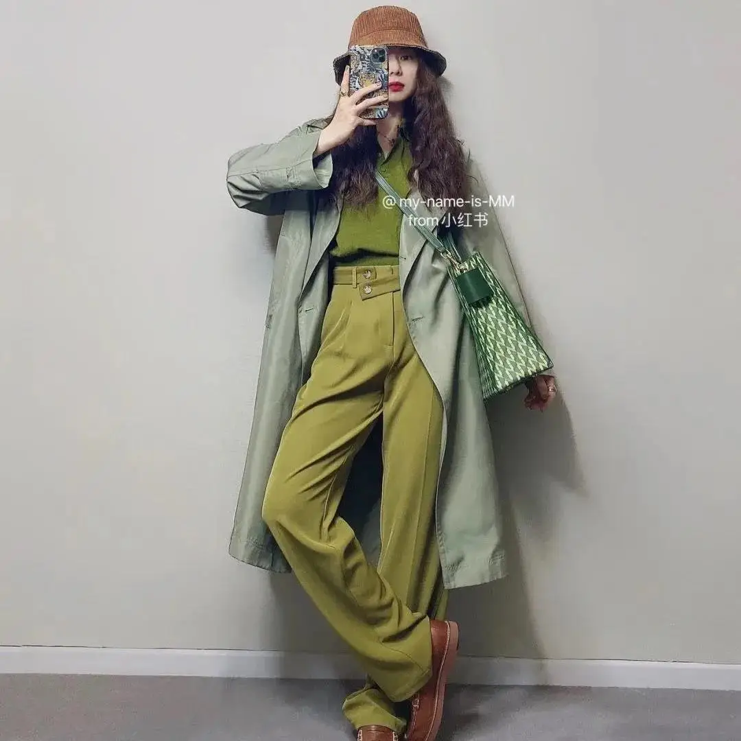 

Женский осенний комплект из двух предметов, однотонный комплект из двух предметов: кофта, рубашка и юбка в Корейском стиле, однотонный топ и ...