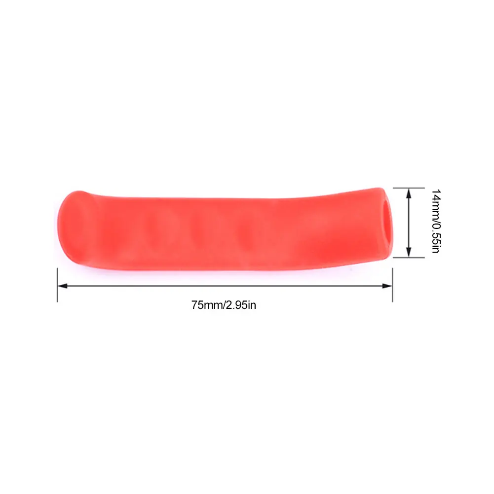 

1 Pair Brake Lever Silicone Cover Mountain Road Folding Bicycle Brake Lever Protective Cover Bicycle Silicone Cover Equipment