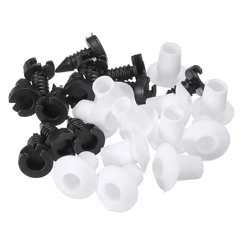 

24pcs Plastic Auto Interior Door Card Trim Clips Fastener Car Door Card Rivets Clip Car Accessories For Land Rover