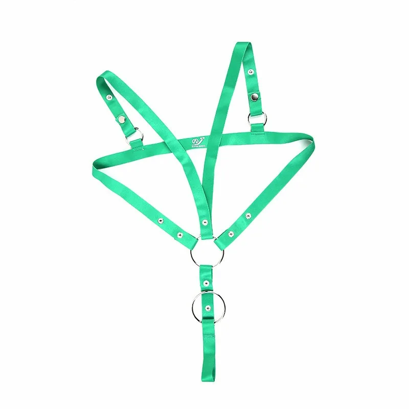 Мужское сексуальное нижнее белье сиамские трусики в стиле железных колец