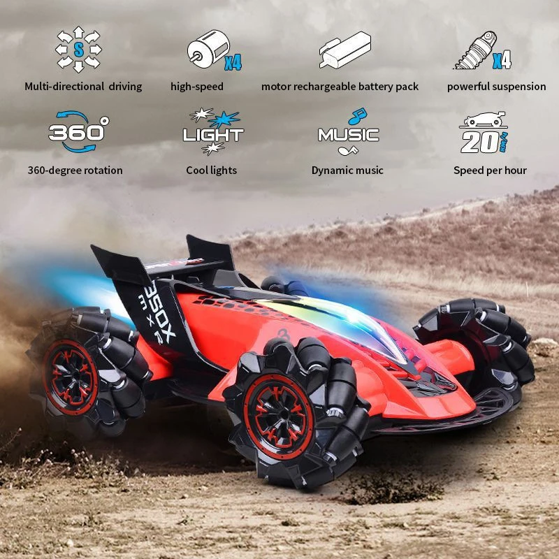 Скоростной RC трюк автомобиль 2 4G 15 минут выносливость часы контроль жестов дрейф