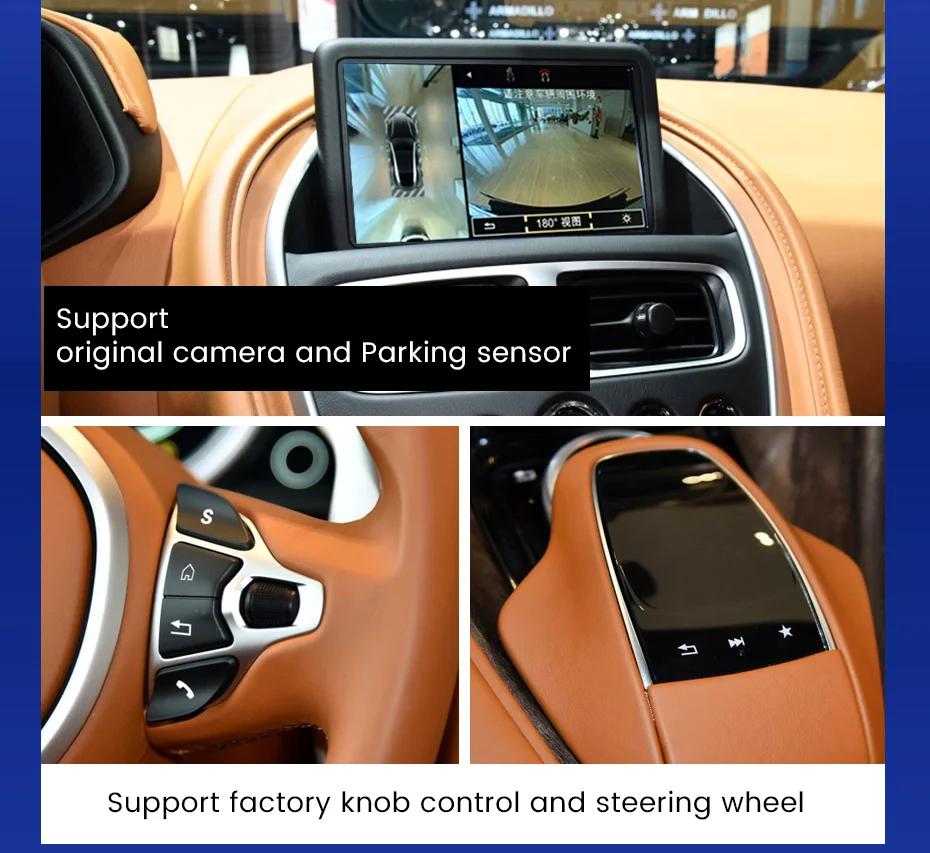 Беспроводной модуль Carplay Decorder Box для Aston Martin DB11 Android Автомобильный мультимедийный