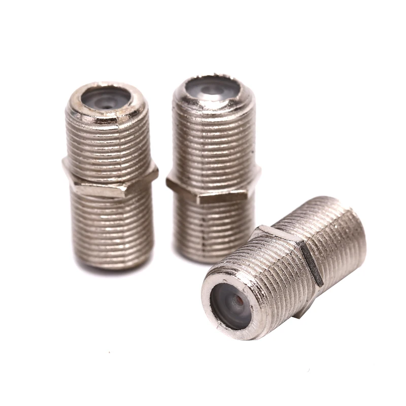 1/10 шт. коаксиальный разъем SMA RF типа F Соединительный адаптер Женский кабель F/F RG6