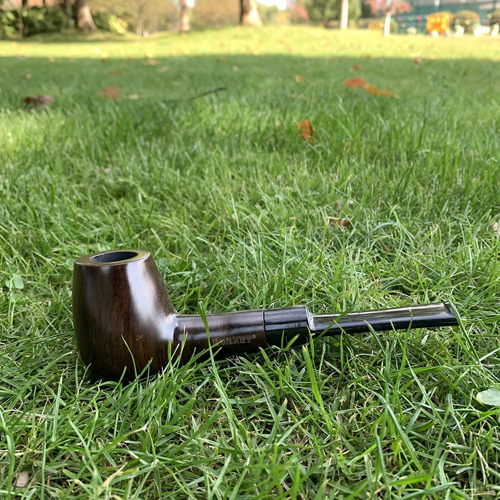 1 компл. Черное дерево черное деревянная курительная трубка 7 мм фильтр сердечник