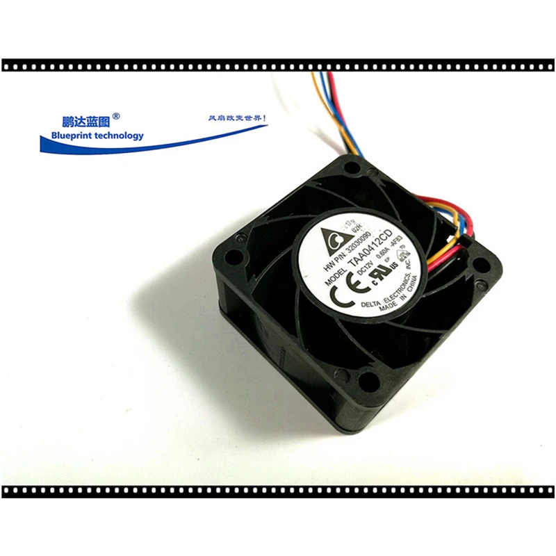 5 шт. Delta TAA0412CD 40 мм 4020 DC 12 В 0.6A 4 см серверный инвертор компьютера ЦП осевой