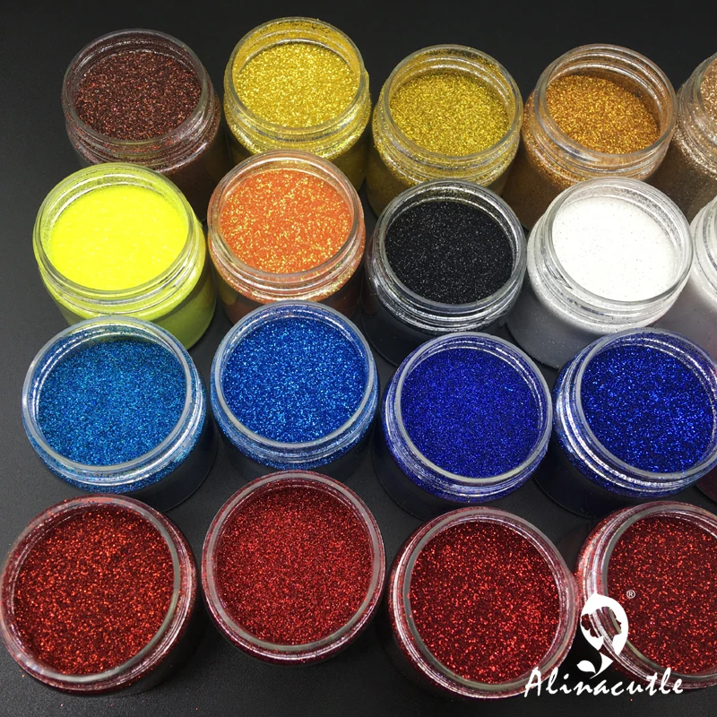 20 г в каждой бутылочке перламутровый Блестящий Порошок для ногтей пигмент