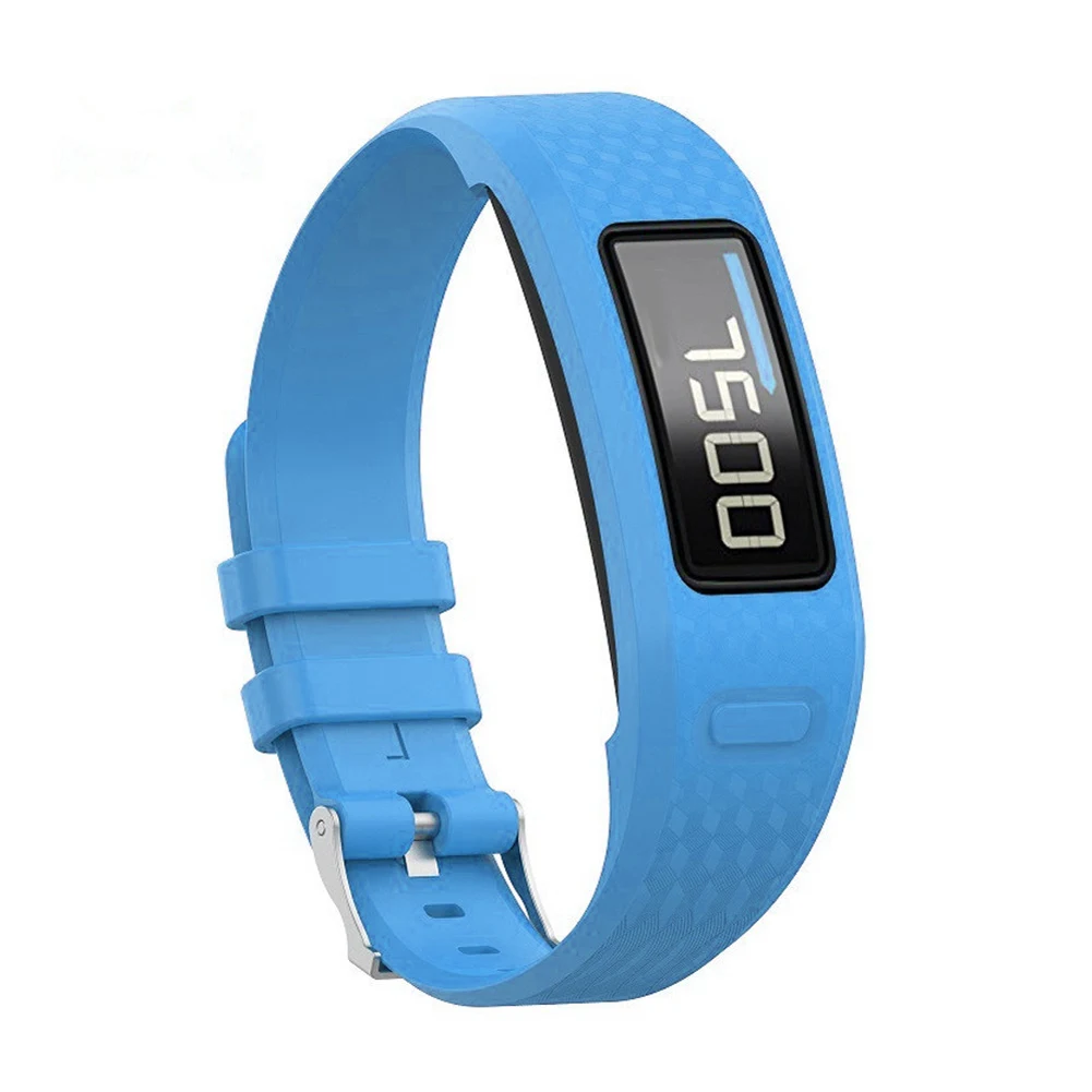 Сменный силиконовый ремешок для наручных часов совместимый с Garmin Vivofit 1/2 HJ55 |