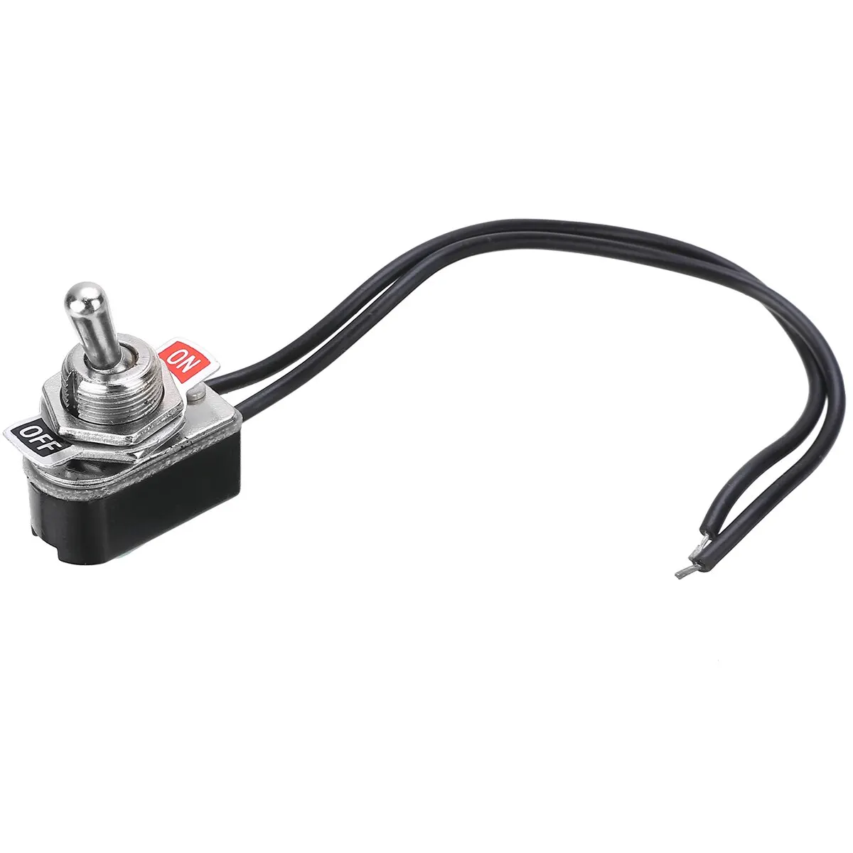 1 шт. Стандартный Кулисный тумблер KNS 6A 250V AC ВКЛ ВЫКЛ Prewired SPST контакты