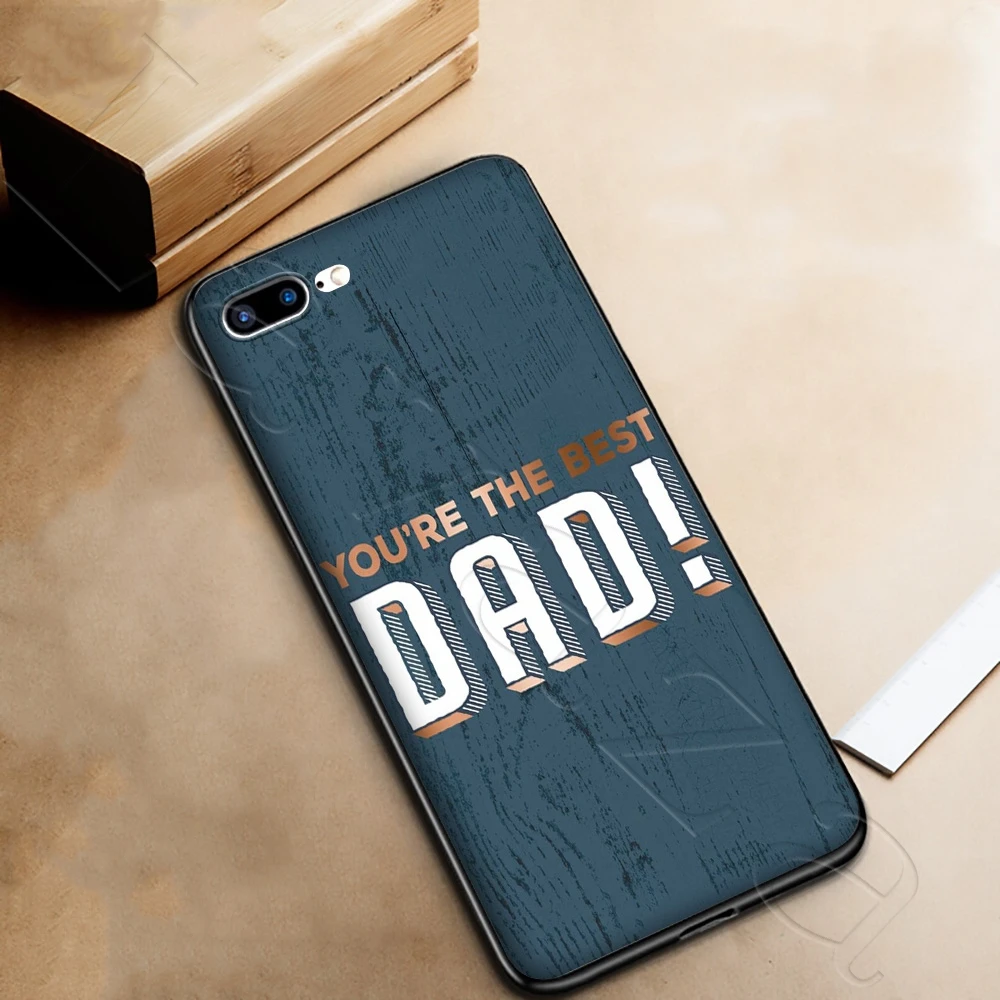 Lavaza Best Dad Silicone Soft Case for iPhone 12 Mini 11 Pro XS Max XR X 8 7 6 6S Plus 5 5S SE | Мобильные телефоны и