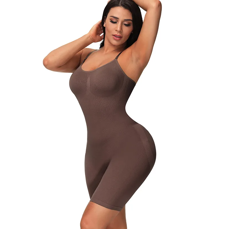 

Large Size Body Shaper Postpartum Recovery Bodysuit Thin Waist Seamless Corset Elastic Opening File Shapewear