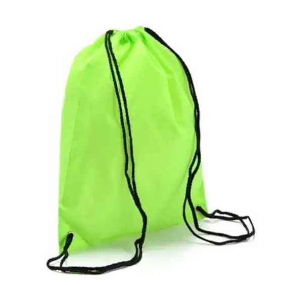 Дорожная домашняя одноцветная сумка для хранения на шнурке рюкзак Cinch Sack Tote |