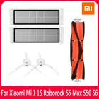 Аксессуары для робота-пылесоса Xiaomi Mi 1 1S Roborock S5 Max S50 Mijia, фильтр НЕРА, основная и боковая щетки