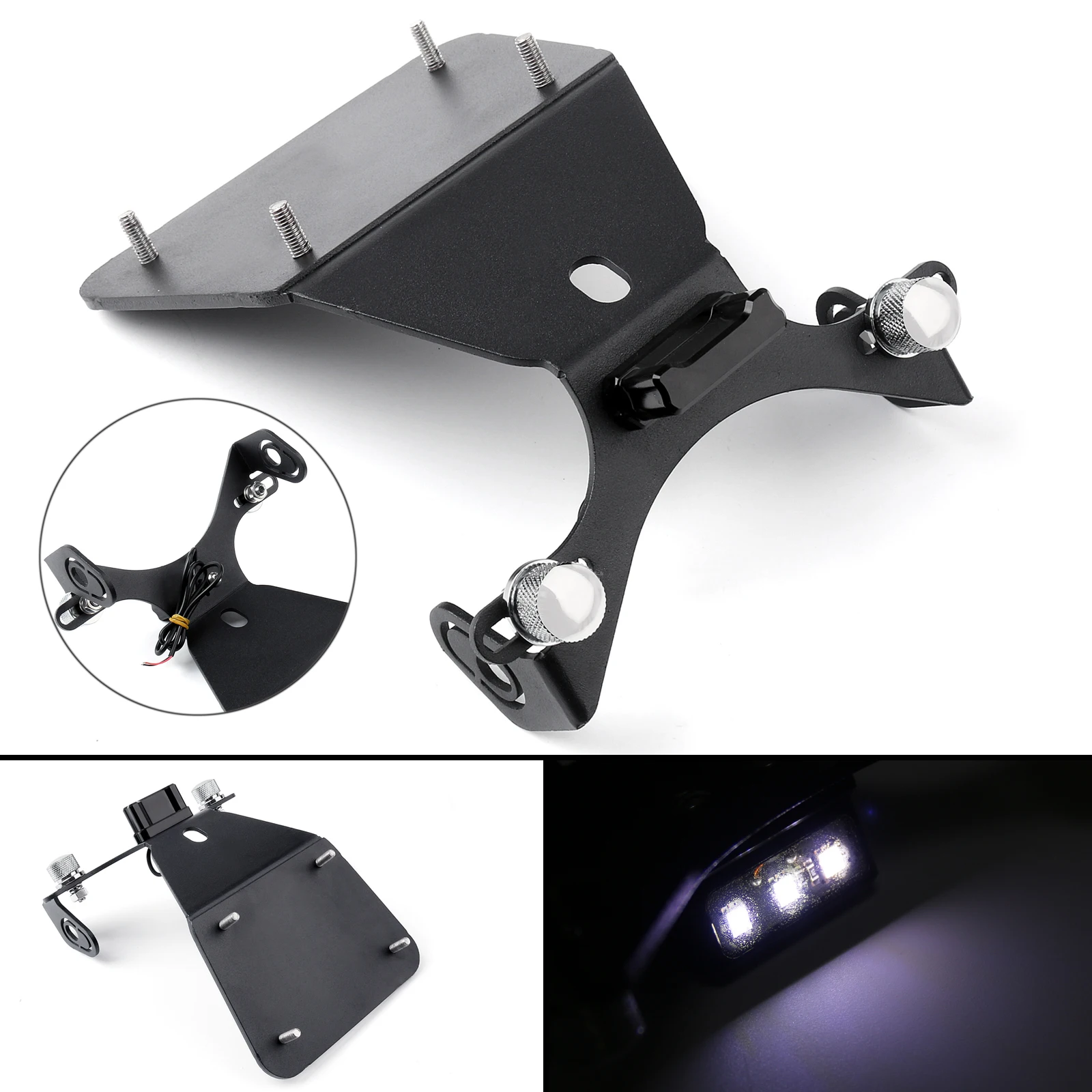 

Artudarech Motorcycle Aluminium Number License Plate Holder For Yamaha R3 R25 MT-03 MT-25 Motor Bike Parts