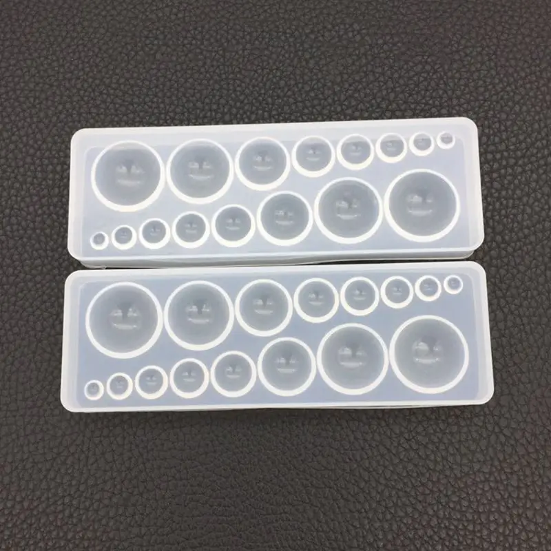 

Silicone Mold DIY Crystal Epoxy Resin Molds Time Stone Jewelry Making Crafts Round Handmade Cake Fondant Chocolate Tools