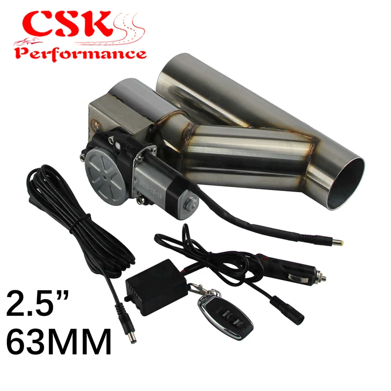 Выхлопная труба выхлопной трубы 2 5 дюйма 63 мм|Привод клапана| |