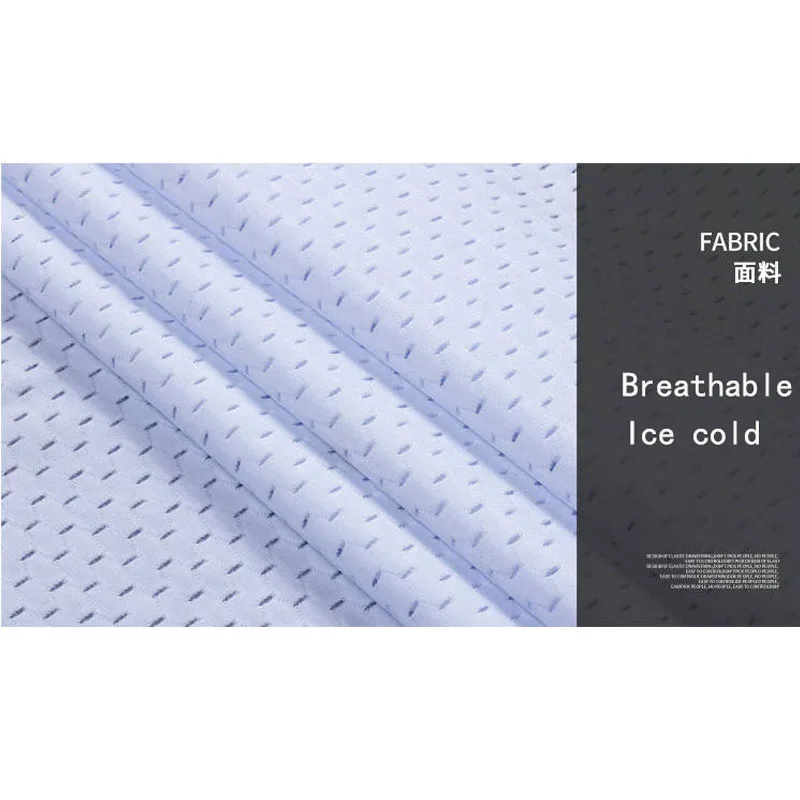 

Ice Silk Mesh T shirt for Men Summer Breathable Short Sleeve Tops Men's Quick Dry T-shirt Trainer Running Tshirt