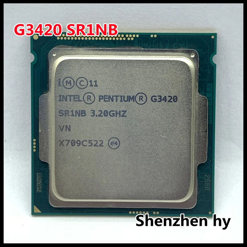 

G3420 SR1NB 3.2 GHz Dual-Core CPU Processor 3M 53W LGA 1150